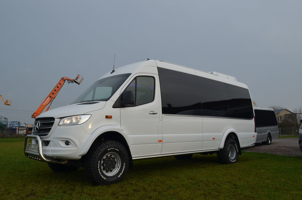 Minibus, Furgon pasagjerësh i ri MERCEDES-BENZ Sprinter 519 4x4 high and low drive: foto 4