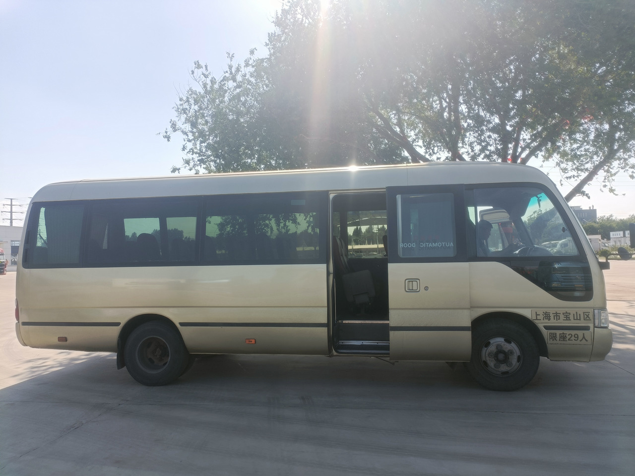 Minibus, Furgon pasagjerësh TOYOTA Coaster passenger bus 29 seats: foto 7