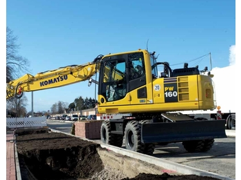 Ekskavator me goma KOMATSU PW160