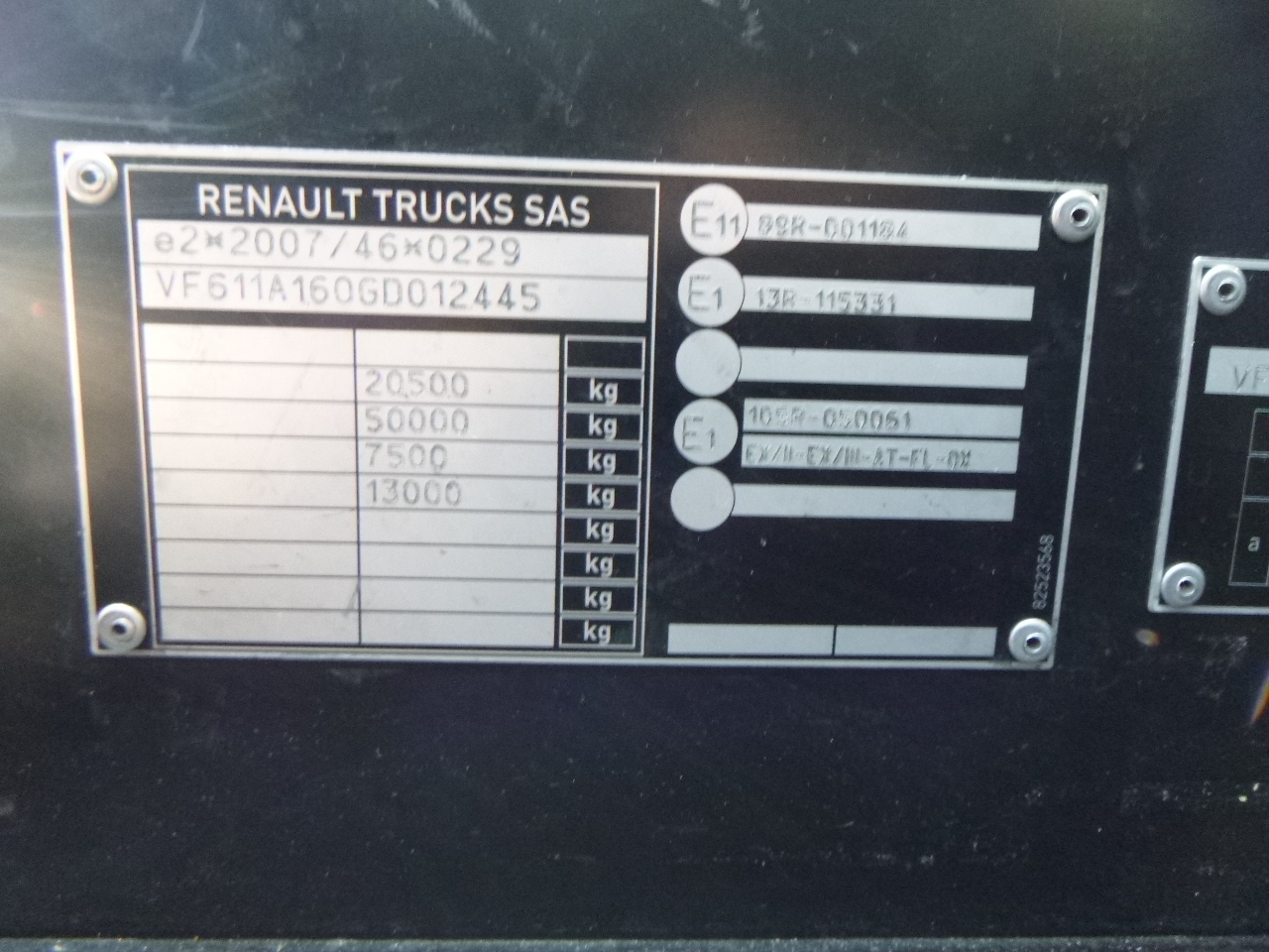Gjysmë-kamion Renault T 460 4x2 Euro 6 + PTO + ADR: foto 12