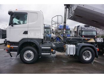 Gjysmë-kamion Scania G450 Flachdach BL 4x4 *Retarder / Hydr. / Alcoa: foto 2