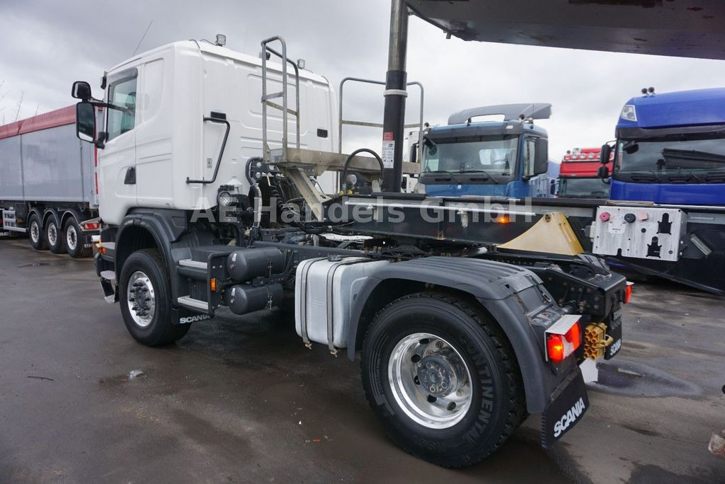 Gjysmë-kamion Scania G450 Flachdach BL 4x4 *Retarder / Hydr. / Alcoa: foto 3