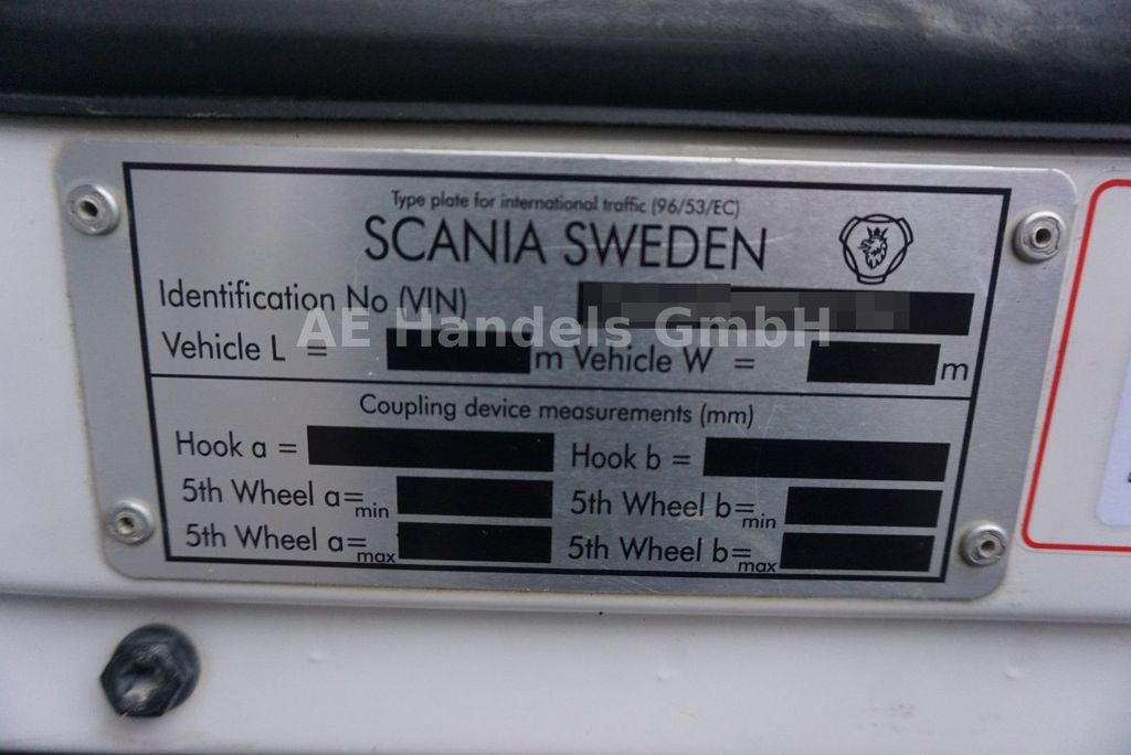 Gjysmë-kamion Scania G450 Flachdach BL 4x4 *Retarder / Hydr. / Alcoa: foto 8