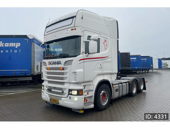 Scania R560 Topline, Euro 5, V8/ Low mileage / Sliding fifth wheel / Manual / Retarder, Intarder - Gjysmë-kamion: foto 1