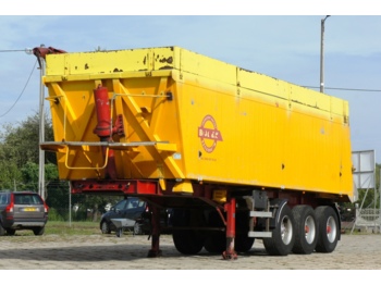 Gjysmë rimorkio vetëshkarkuese për transportimin e materialeve rifuxho BODEX 40 M³ - SAF ACHSE / ALUMULDE KIPPER MIT KLAPPE !: foto 1