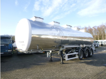 Gjysmë rimorkio me bot për transportimin e kimikateve BSLT Chemical tank inox 33 m3 / 1 comp: foto 1