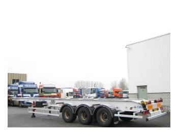Transportjer kontejnerësh/ Gjysmë rimorkio me karroceri të çmontueshme Benalu 1x40Ft: foto 1