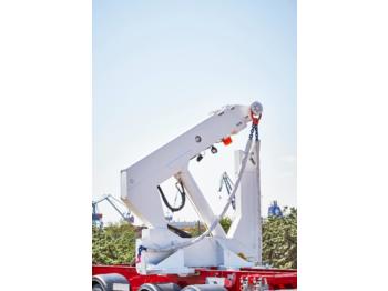 Transportjer kontejnerësh/ Gjysmë rimorkio me karroceri të çmontueshme Ceptorn Cranes Ceptorn Sideloader SL4020-: foto 2