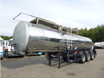 Gjysmë rimorkio me bot për transportimin e ushqimit Clayton Food tank inox 23.5 m3 / 1 comp: foto 1