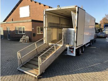 Gjysmë rimorkio bagëtish Doornwaard Be oplegger vee trailer 5 ton's Veewagen doornwaard: foto 1