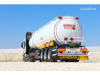 Gjysmë rimorkio me bot për transportimin e karburantit i ri EMIRSAN 2022 FUEL TANKER TRAILER: foto 1