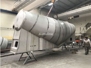 Gjysmë rimorkio me bot për transportimin e çimentos i ri EMIRSAN Slurry Tank INOX 304L 4 mm: foto 1