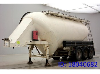 Gjysmë rimorkio me bot Feldbinder Cement bulk: foto 1