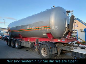 Gjysmë rimorkio me bot për transportimin e siloseve Feldbinder KIP 45.3 45.000 Ltr Silo Lebensmittel: foto 1