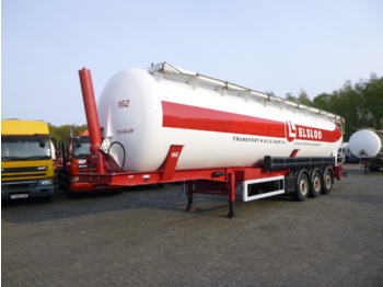 Gjysmë rimorkio me bot për transportimin e miellit Feldbinder Powder tank (tipping) 63 m3: foto 1