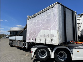 DAPA City trailer with HMF 910 - Gjysmë rimorkio e hapur/ Platformë