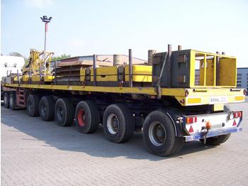 ES-GE Germany 85.000kg complete, 6 axle - Gjysmë rimorkio e hapur/ Platformë