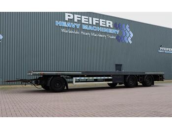 GS MEPPEL AV-2700 P 3 Axel Container Trailer  - Gjysmë rimorkio e hapur/ Platformë