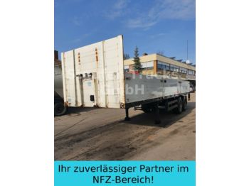 Meusburger Pritschen SANH 2-ACHS   KURZ 9 M Mitn.stapler  - Gjysmë rimorkio e hapur/ Platformë
