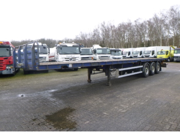 Tirsan 3-axle platform trailer 13.5 m + twistlocks 20-40 ft - Gjysmë rimorkio e hapur/ Platformë