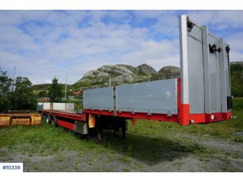  Tyllis Jumbo trailer with driving ramps - Gjysmë rimorkio e hapur/ Platformë