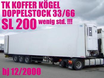 Kögel SVKT 24/ DOPPELSTOCK 33/66 SL 200 THERMOKING - Gjysmë rimorkio frigorifer