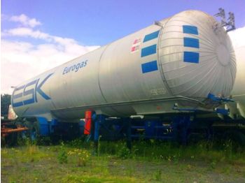 AUREPA LNG, Methane, Gas Tank, 45000 Liter, Natural gas, Air Liquide - Gjysmë rimorkio me bot