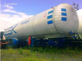 AUREPA LNG, Methane, Gas Tank, 45000 Liter, Natural gas, Air Liquide cr - Gjysmë rimorkio me bot