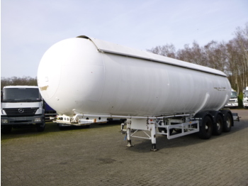 Barneoud Gas tank steel 47.8 m3 - Gjysmë rimorkio me bot