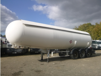 Barneoud Gas tank steel 47.8 m3 / ADR 03/2019 - Gjysmë rimorkio me bot