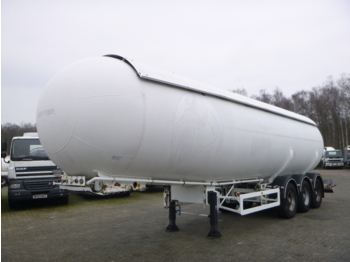 Barneoud Gas tank steel 49 m3 - Gjysmë rimorkio me bot