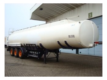 CALDAL tank aluminium 37m3 - Gjysmë rimorkio me bot