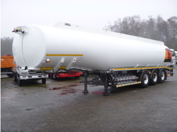 Caldal Fuel tank alu 44 m3 / 6 comp + pump - Gjysmë rimorkio me bot