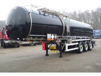 Crossland Bitumen tank inox 33.4 m3 + heating / ADR/GGVS - Gjysmë rimorkio me bot