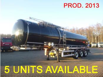 Crossland Bitumen tank inox 33.4 m3 + heating / ADR/GGVS - Gjysmë rimorkio me bot