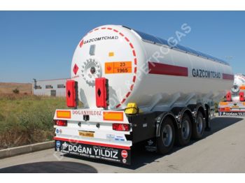 DOĞAN YILDIZ 48 M3 SEMI TRAILER LPG TANK - Gjysmë rimorkio me bot