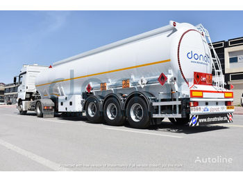 DONAT Aluminum Fuel Tanker with Bottom Loading - Gjysmë rimorkio me bot