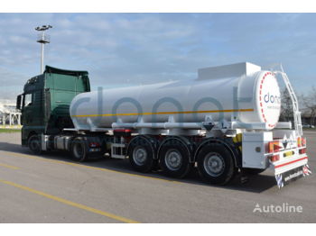 DONAT Stainless Steel Tanker - Sulfuric Acid - Gjysmë rimorkio me bot