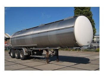 Dijkstra 3 Assige Tanktrailer - Gjysmë rimorkio me bot