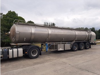 ETA tank in roestvrij staal 29000 L - 6 compartimenten - Gjysmë rimorkio me bot