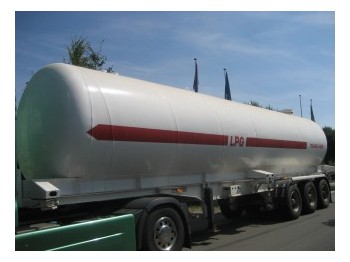 Fruehauf 3-ASSIGE LPG/GAS - Gjysmë rimorkio me bot