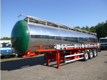 GOFA Chemical tank inox L4BH 35 m3 / 4 comp - Gjysmë rimorkio me bot