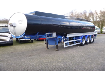 GRW Fuel / heavy oil tank alu 45 m3 / 1 comp + pump - Gjysmë rimorkio me bot