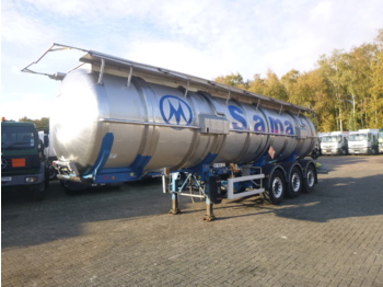 Magyar Chemical tank inox 30 m3 / 1 comp - Gjysmë rimorkio me bot
