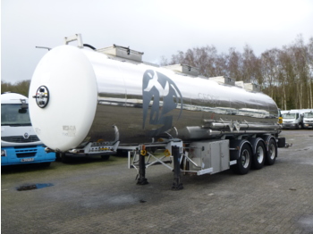 Magyar Chemical tank inox 30 m3 / 1 comp + pump / ADR 03-2020 - Gjysmë rimorkio me bot
