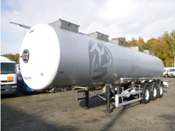 Magyar Chemical tank inox 32.6 m3 / 1 comp - Gjysmë rimorkio me bot