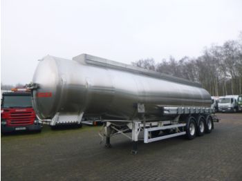 Magyar Fuel tank inox 37.4 m3 / 7 comp / ADR 06/2020 - Gjysmë rimorkio me bot