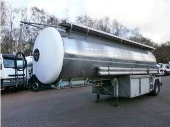 Magyar Oil tank Inox 20m3 / 9 comp. - Gjysmë rimorkio me bot