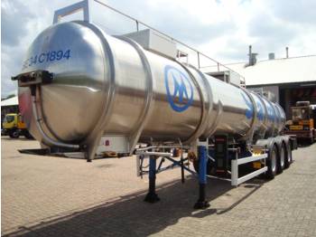 Magyar STAINLESS 22.5m3 / 1comp (NOT ADR) - Gjysmë rimorkio me bot
