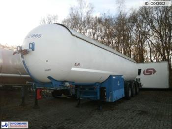 Robine Gas tank steel 49 m3 - Gjysmë rimorkio me bot